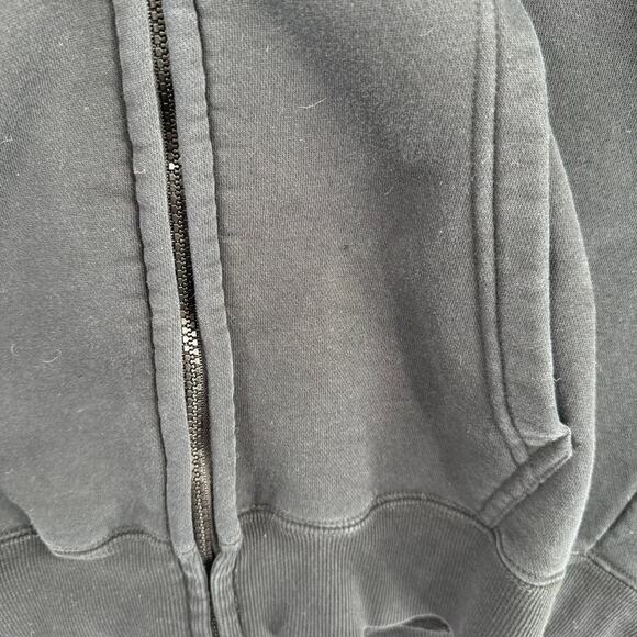 Vintage Social Distortion Skeleton Martini Logo Full Zip Hoodie Mens L Black - Picture 8 of 10